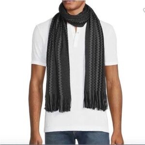 NWT - Missoni - Scarf - Black/Grey
